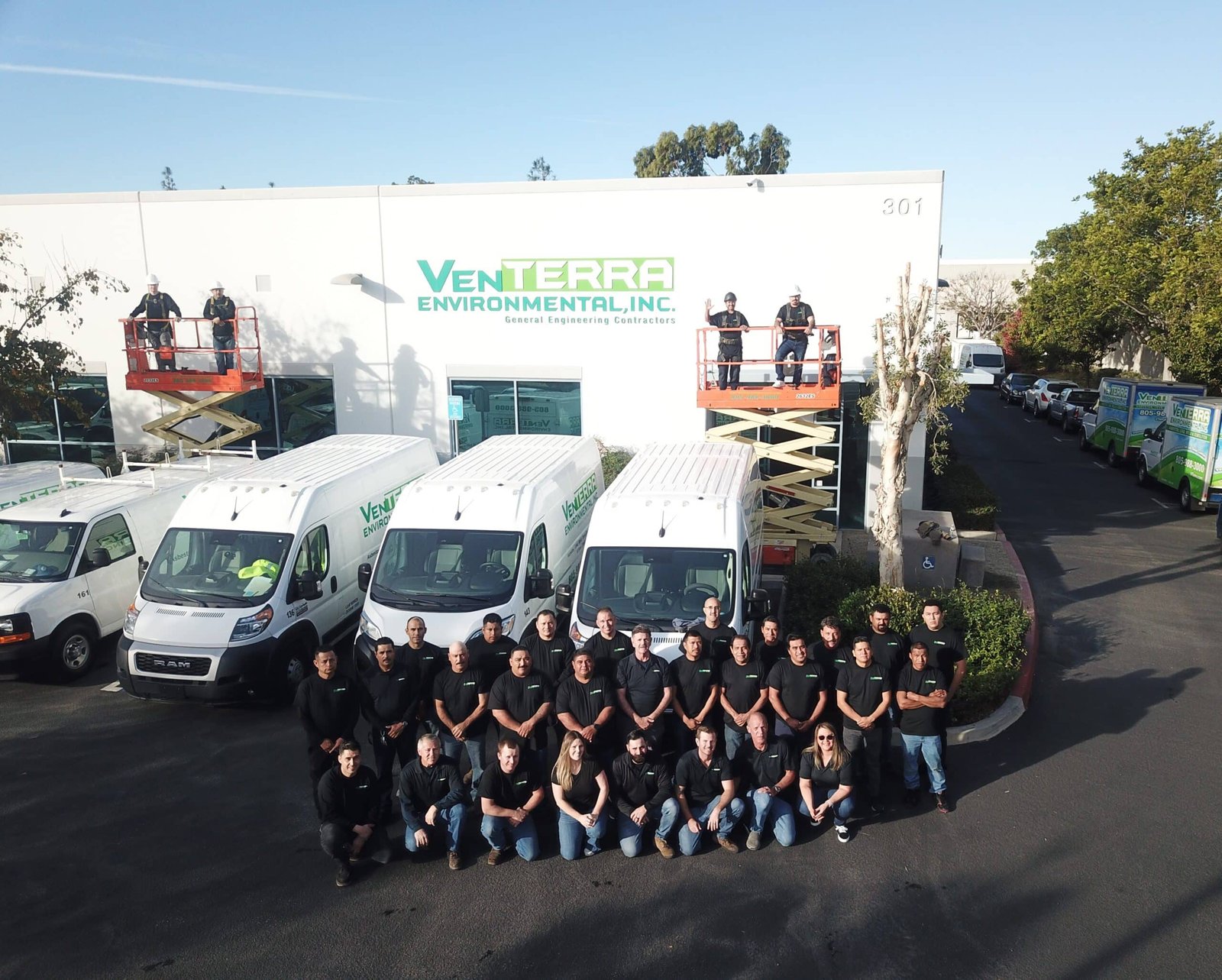 Venterra technicians and specialists